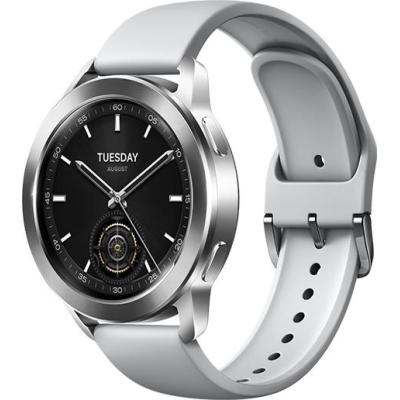 Xiaomi Watch S3 3,63 cm (1.43") AMOLED 47 mm Numérique 466 x 466 pixels Écran tactile Argent GPS (satellite)