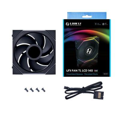 Lian Li UNI FAN TL LCD Boitier PC Ventilateur 14 cm Noir