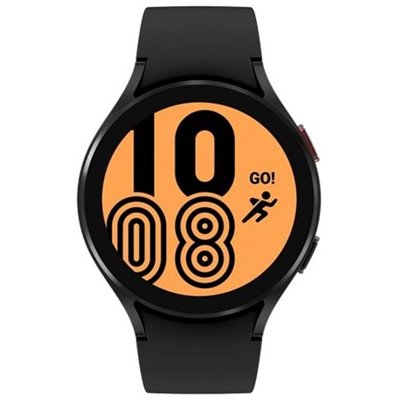 Samsung Galaxy Watch4 3.56 cm (1.4") OLED 44 mm Digital 450 x 450 pixels Touchscreen 4G Black Wi-Fi GPS (satellite)