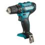 Makita DF333DZ taladro 1700 RPM 1,2 kg Turquesa