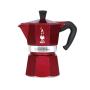 Bialetti Déco Glamor Moka Express Cafetera italiana Rojo