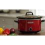 Crock-Pot SCV400RD mijoteuse 3,5 L Noir, Rouge