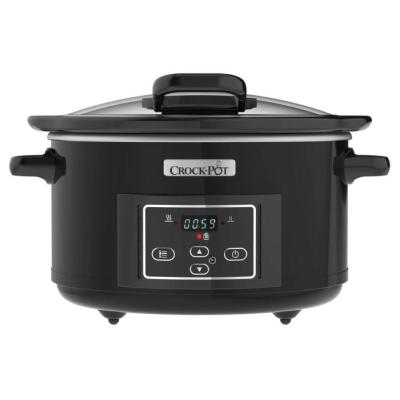 Crock-Pot CSC052X pentola a cottura lenta 4,7 L Nero, Argento