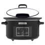 Crock-Pot CSC052X mijoteuse 4,7 L Noir, Argent