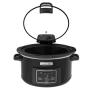 Crock-Pot CSC052X mijoteuse 4,7 L Noir, Argent