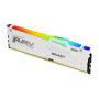 Kingston Technology FURY Beast 64GB 5200MT s DDR5 CL40 DIMM (Kit of 4) White RGB XMP