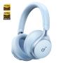 Anker Space One - Blue Headphones Wireless Head-band Music Everyday USB Type-C Bluetooth