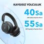 Anker Space One - Blue Kopfhörer Kabellos Kopfband Musik Alltag USB Typ-C Bluetooth Blau