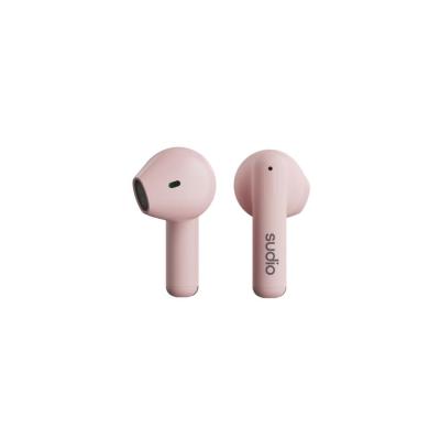 Sudio A1PNK écouteur casque True Wireless Stereo (TWS) Ecouteurs Appels Musique USB Type-C Bluetooth Rose