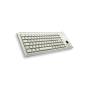 CHERRY G84-4400 clavier PS 2 QWERTY Anglais américain Gris