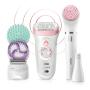 Braun Silk-épil 9 81683682 epilatore 40 pinzette Bianco, Rosa