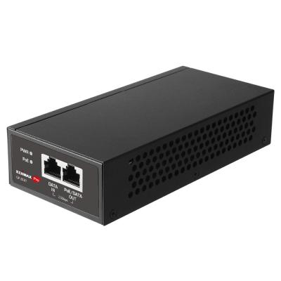 Edimax GP-203IT adaptador e inyector de PoE 2.5 Gigabit Ethernet, Ethernet rápido, Gigabit Ethernet