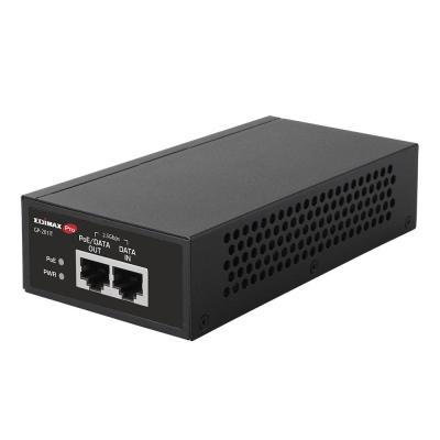 Edimax GP-201IT adaptador e inyector de PoE 2.5 Gigabit Ethernet, Ethernet rápido, Gigabit Ethernet