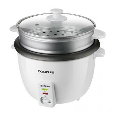 Taurus RICE CHEF cuiseur à riz 1,8 L 700 W Gris, Blanc