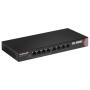 Edimax GS-3008P network switch Managed Gigabit Ethernet (10 100 1000) Power over Ethernet (PoE) Black