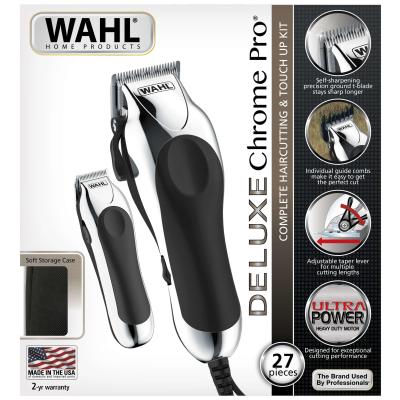 Wahl 79524-2716 cortadora de pelo y maquinilla Negro, Cromo