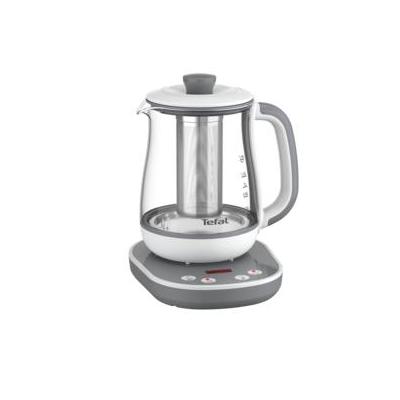 Tefal BJ551B10 Teekocher 1,5 l 1430 W Grau, Weiß