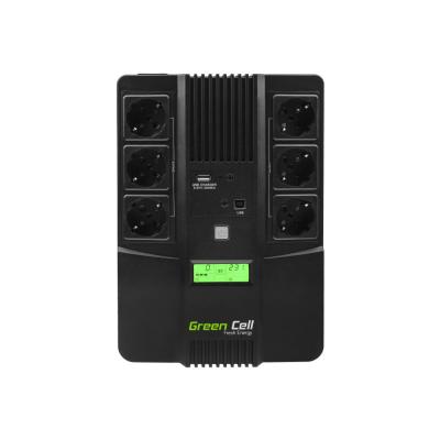 Green Cell UPS06 uninterruptible power supply (UPS) Line-Interactive 0.999 kVA 360 W 6 AC outlet(s)