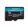 Kingston Technology 1TB microSDXC Canvas Go Plus 170R A2 U3 V30 Card + ADP