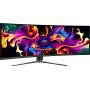 MSI MPG 491CQP QD-OLED computer monitor 124.5 cm (49") 5120 x 1440 pixels DQHD QDOLED Black