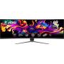 MSI MPG 491CQP QD-OLED computer monitor 124.5 cm (49") 5120 x 1440 pixels DQHD QDOLED Black