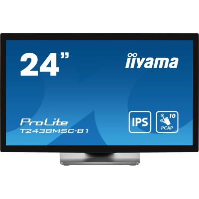 iiyama ProLite Monitor PC 60,5 cm (23.8") 1920 x 1080 Pixel Full HD LED Touch screen Nero