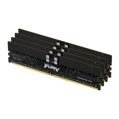 Kingston Technology FURY 64 Go 6000 MT s DDR5 ECC Reg CL32 DIMM (kit de 4) Renegade Pro EXPO