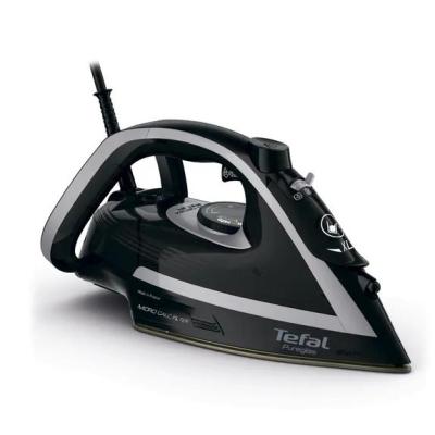 Tefal Puregliss FV8062E0 ferro da stiro Ferro da stiro a secco e a vapore Durilium AirGlide Autoclean soleplate 3000 W Nero,