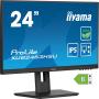 iiyama ProLite XUB2463HSU-B1 pantalla para PC 61 cm (24") 1920 x 1080 Pixeles Full HD LED Negro