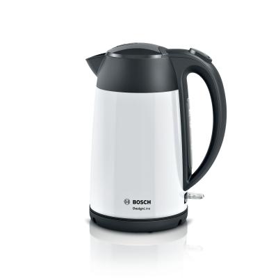 Bosch TWK3P421 tetera eléctrica 1,7 L 2400 W Negro, Blanco