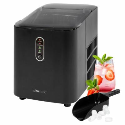 Clatronic EWB 3798 Macchina per la produzione di cubetti di ghiaccio integrata indipendente 12 kg 24h 120 W Nero