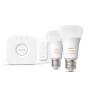 Philips Hue White ambience Starter kit  2 E27 smart bulbs (1100) + dimmer switch