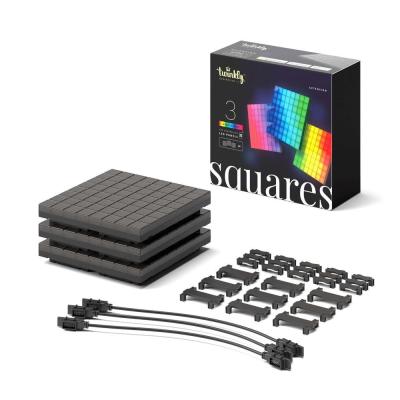 Twinkly Squares Extension Kit Kit d'éclairage intelligent Wi-Fi Bluetooth