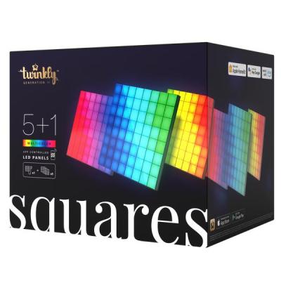 Twinkly Squares Panneau intelligent Wi-Fi Bluetooth