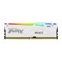 Kingston Technology FURY Beast 16GB 6800MT s DDR5 CL34 DIMM White RGB XMP