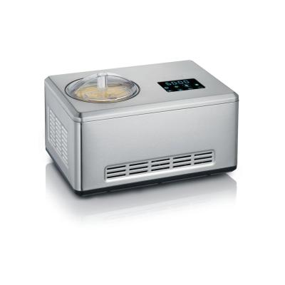 Severin EZ 7405 macchina per gelato Gelatiera compressore 2 L 180 W Acciaio inossidabile