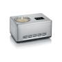 Severin EZ 7405 ice cream maker Compressor ice cream maker 2 L 180 W Stainless steel