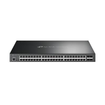 TP-Link Omada SG3452XP Netzwerk-Switch Managed L2+ Gigabit Ethernet (10 100 1000) Power over Ethernet (PoE) 1U Schwarz