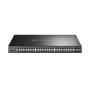 TP-Link Omada 48-Port Gigabit and 4-Port 10GE SFP+ L2+ Managed Switch with 48-Port PoE+