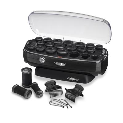 BaByliss Thermo Ceramic Rollers Haar-Styling-Set Schwarz, Edelstahl 50 W 2 m