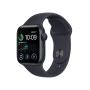 Apple Watch SE OLED 40 mm Digital 324 x 394 Pixeles Pantalla táctil Negro Wifi GPS (satélite)