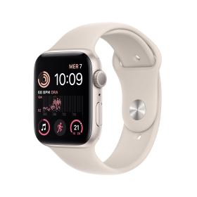 Apple Watch SE OLED 44 mm Digital 368 x 448 Pixel Touchscreen Beige WLAN GPS