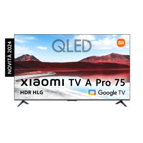 Xiaomi TV A Pro 75'' 190,5 cm (75") 4K Ultra HD Smart TV Wi-Fi Grigio, Titanio