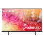 Samsung TV Crystal UHD 4K 50” UE50DU7170UXZT Smart TV Wi-Fi Black 2024, Processore Crystal 4K, 4K Upscaling, Slim Look Design,