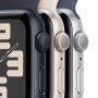 Apple Watch SE OLED 44 mm Digital 368 x 448 Pixeles Pantalla táctil Plata Wifi GPS (satélite)