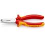 Knipex 13 46 165 pince à dénuder Rouge, Jaune