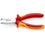 Knipex 13 46 165 pince à dénuder Rouge, Jaune