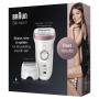 Braun Silk-épil 9 80715557 depiladora 40 pinzas Blanco