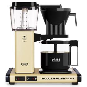 Moccamaster KBG Select Pastel Yellow Manuel Machine à café 2-en-1 1,25 L