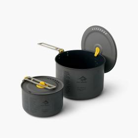 Sea To Summit Frontier Pot set 3 L Black, Stainless steel